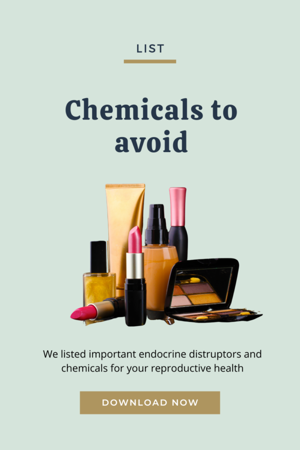 Chemicals to avoid for TTC